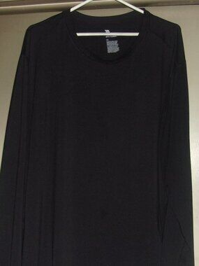 All In Motion Men's Black XXL Long sleeved T Shirt